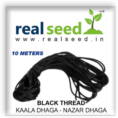 Real Seed Black Thread(10 m Pack of1)