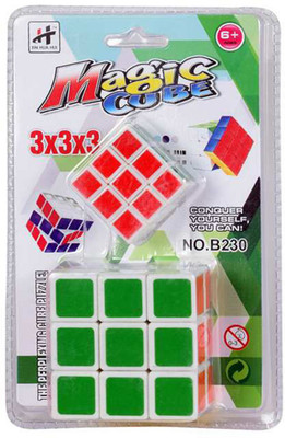 

FLAME 2 In 1 High Speed Magic Rubik Cube Puzzle(2 Pieces)