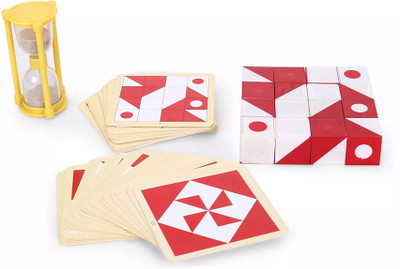 

virgo toys Pattern Cubes A great way to introduce your little one to the world of shapes, Helps in hand-eye coordination and other vital developmental skills(16 Pieces)
