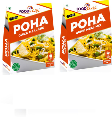 

Foodease Instant Poha (Pack of 2) 180 g(Pack of 2)