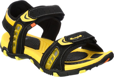 

Sparx Men BlackYellow Sports Sandals