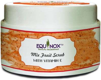 EquinoxBliss Equinox Mix Fruit Frace Scrub 50gm/100gm/200gm/500gm/900gm Scrub(50 g)