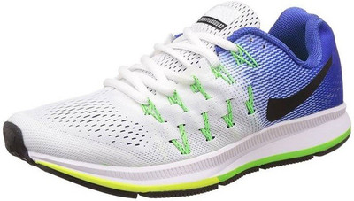

shoemania Running Shoes For Men(White, Blue