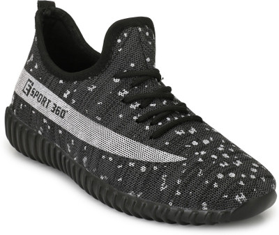 

Eego Italy Stylish And Comfortable Athletic Training & Gym Shoes For Men(Black
