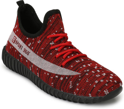 

Eego Italy Stylish And Comfortable Athletic Walking Shoes For Men(Red