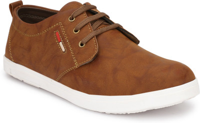 

John Karsun Slip On Sneakers For Men(Tan