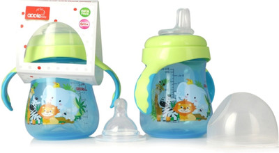 

Apple Baby Apple Baby Sipper Cup With Handel - blue(Blue)