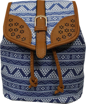 

Damit Girls Blue, Brown Canvas Sling Bag