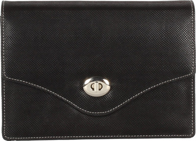 

LaCarlo Women Black Leatherette Sling Bag