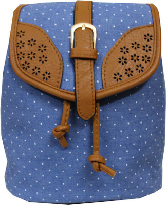 

Damit Girls Blue Canvas Sling Bag
