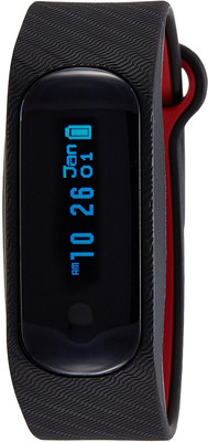 

Shrih Smartwatch Band Digital Black Dial Unisex Watch Black Smartwatch(Black Strap Free Size)