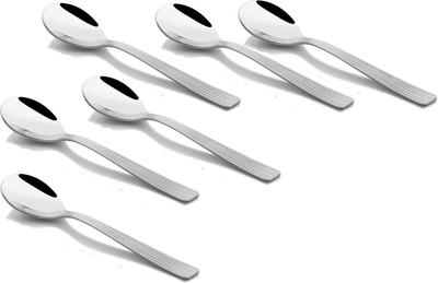Shapes alpine Stainless Steel Tea Spoon Set(Pack of 12)