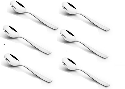 

Shapes Stainless Steel Baby Spoon Set(Pack of 6)