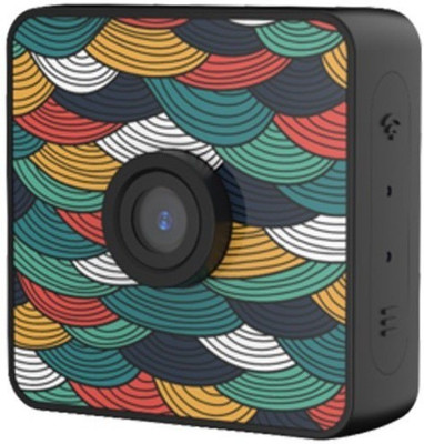 

Smiledrive FOX SHOOT MINI WATERPROOF CAMERA Stick & Shoot Mini Wearable HD Camera Wireless WiFi Sports Cam with Waterproof Case-Lightest Portable Camcorder Sports and Action Camera(Black, 2 MP)
