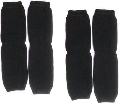 

PINKIT Men and Women Warm Woolen Premium Quality Winter Protective Knee Cap Knee Support (Free Size, Black)