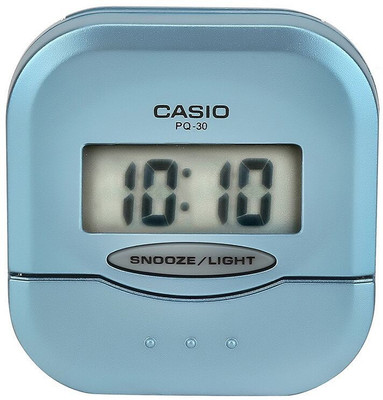 

Casio Digital Light Blue Clock