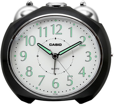 

Casio Analog White, Black Clock