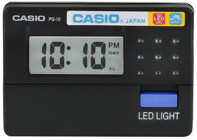 

Casio Digital Black Clock