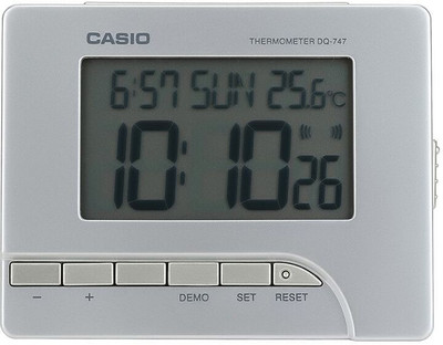 Casio Digital Light Gold Clock