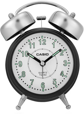 

Casio Analog White, Black Clock