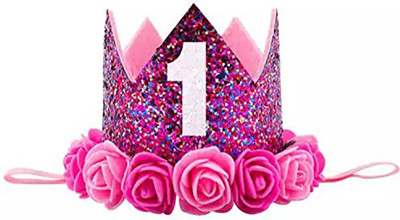 

Ziory Crown & Tiara(Purple, Pack of 1)
