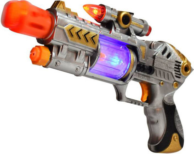 

FLAME Laser Sound Gun With Infrared Beam(Multicolor)