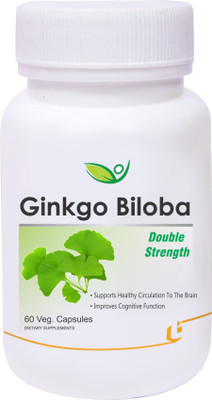

biotrex Nutraceuticals Ginkgo biloba Double Strength(60 No)