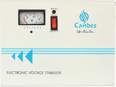 

Candes C440 Voltage Stabilizer for AC upto 1.5 Ton (170 - 270 V)(White)
