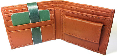 

Peacock Mundkar Men Tan Fabric Wallet(5 Card Slots)