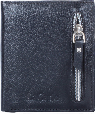 

LaCarlo Men Black Genuine Leather Wallet(6 Card Slots)