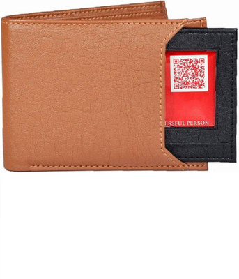 

shar Boys Tan Artificial Leather Wallet(7 Card Slots)