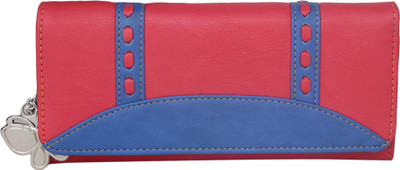 

Butterflies Women Red, Blue Artificial Leather Wallet(3 Card Slots), Blue;red
