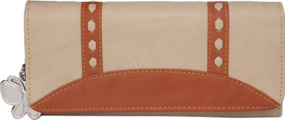 

Butterflies Women Beige, Tan Artificial Leather Wallet(3 Card Slots)