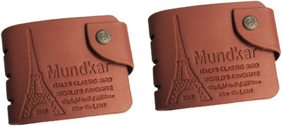 

Peacock Mundkar Boys Tan Artificial Leather Wallet(5 Card Slots)