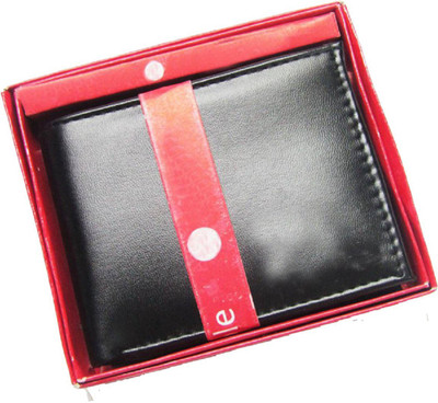 

Peacock Mundkar Boys Black Artificial Leather Wallet(5 Card Slots)