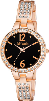 

Mikado Rose Gold Exclusive Design Watch for Women And Girls Watch - For Women
