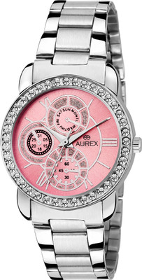 

AUREX AX-LR513-PKC AWESOME PINK DIAL GIRL'S Watch - For Women