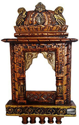

Craftatoz Wooden Jharokha(22 cm x 5 cm Handcrafted)