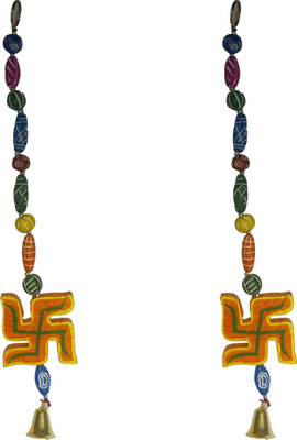 

SwadesiBuyzzar Wooden, Ceramic Jharokha(6 cm x 1 cm Handcrafted)