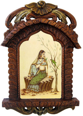 

Kaarigar Wooden Jharokha(48.26 cm x 27.94 cm Handcrafted)