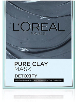 

L'Oreal LOreal Paris Pure Charcoal Clay Mask, 50g(50 g)