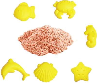 

UNTOLD 1KG MAGIC SAND | COLORFUL SAND WITH 6 PIECE MOLDS