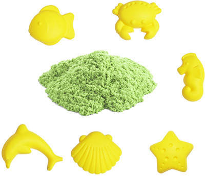 

UNTOLD 1KG MAGIC SAND | COLORFUL SAND WITH 6 PIECE MOLDS