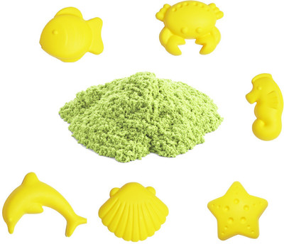 

UNTOLD 1KG MAGIC SAND | COLORFUL SAND WITH 6 PIECE MOLDS