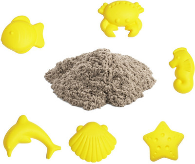 

UNTOLD 1KG MAGIC SAND | COLORFUL SAND WITH 6 PIECE MOLDS