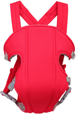 

SYGA Baby Safety Carrier Infant Baby Kids Front and Back Carrier Backpack Newborn Hipseat Wrap Sling Bag_Red Baby Carrier(Red, Back Carry)