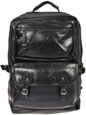

XENSA LEATHERite_Laptop Waterproof Backpack(Black, 35 L)