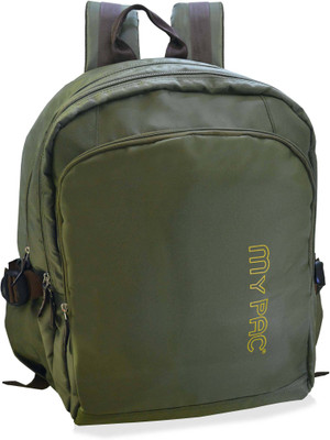 

My Pac Db Trendy 15 inch Laptop bag/ backpack for men Khaki C11590-12 10 L Laptop Backpack(Khaki)