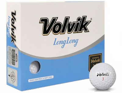 

Volvik Long Long (Pack Of 12) Golf Ball(Pack of 12, White)