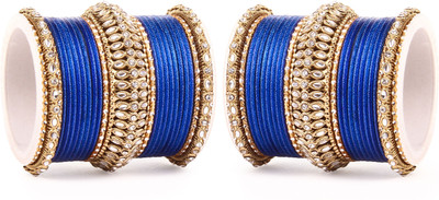 Leshya Alloy Enamel Bangle(Pack of 2)